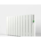 ROINTE - Emisor térmico eléctrico digital SYGMA par 10 elementos 1100W blanco de bajo consumo