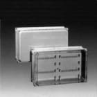 CLAVED - Caja CC-36A con tapa alta transparente 630x398x225mm