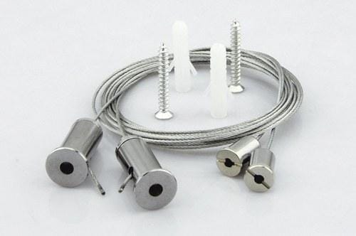 JISO - Kit de suspensión para perfil 745C
