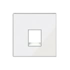 NIESSEN - Tapa toma de teléfono / informática SKy Niessen cristal blanco