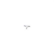 LEDS-C4 - Conector izquierdo negro T carril negro
