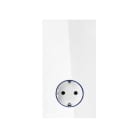SIMON - Kit base de enchufe SIMON 100 schuko HUB PRO iO blanco