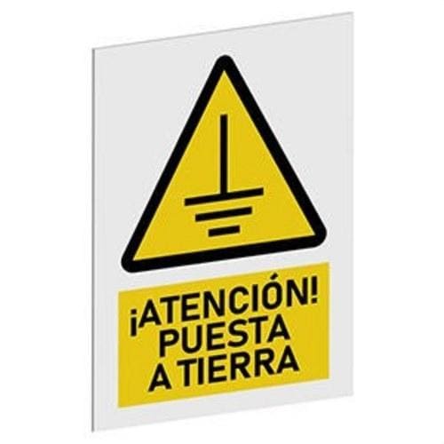 CIRPROTEC - Placa de señalización de toma de tierra