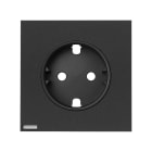 SIMON - Tapa enchufe SIMON 100 IO negro mate