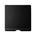 SIMON - Tapa salida cables SIMON 82 negro mate