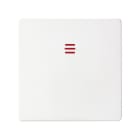 SIMON - Tecla individual mecanismos SIMON 75 con visor blanco mate