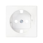 SIMON - Tapa SIMON 82 para base de enchufe schuko blanco mate