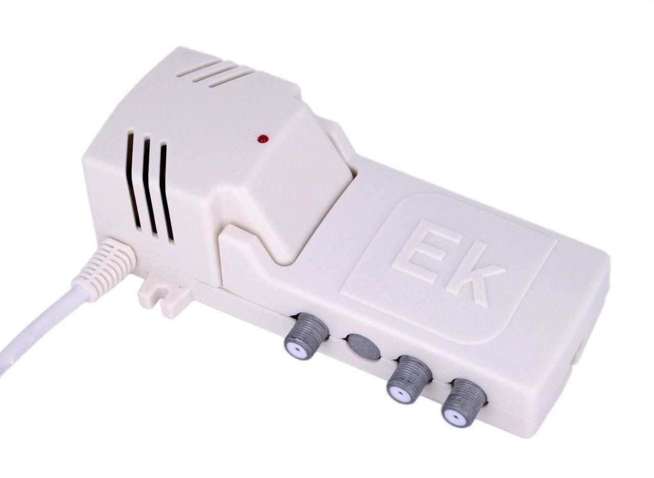 EK - Amplificador apartamento 1IN/2OUT  AA 20 L2 20dB/2x104dBuV. LTE2