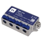 EK - DERIVADOR 2 SALIDAS 16DB QUICOAX