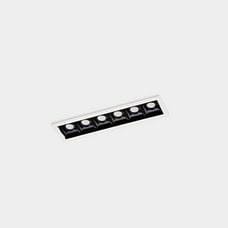LEDS-C4 - Empotrable de techo 90-6681-14-60 BENTO 6xLED 12,2 blanco negro