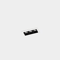 LEDS-C4 - Empotrable de techo 90-6675-14-60 BENTO 3xLED 6,1 blanco negro