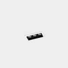 LEDS-C4 - Empotrable de techo 90-6675-14-60 BENTO 3xLED 6,1 blanco negro