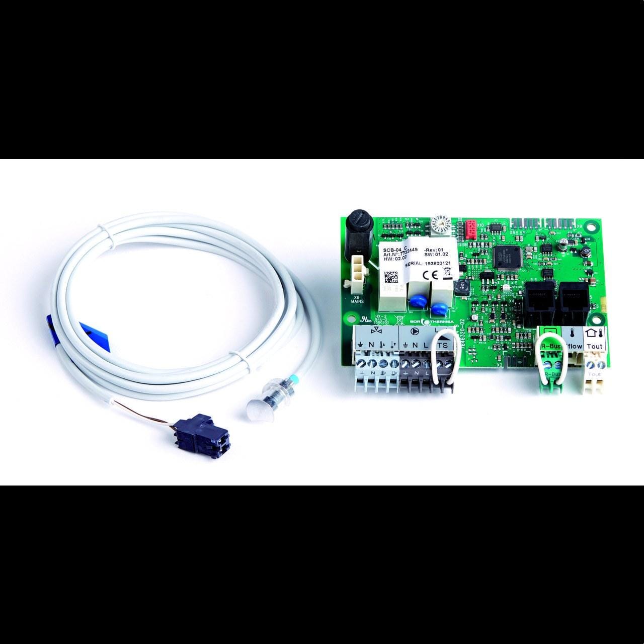 BAXI - Tarjeta electrónica SCB-04 para control de 2ª zona adicional + sonda ida V3V mezcladora