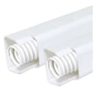 VECAMCO - Canal 25x25 descarga condensación blanco (en barra 2m)