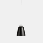 LEDS-C4 - Luminaria colgante NAPA grande E27 23W negro