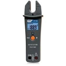 HT INSTRUMENTS - Pinza amperimétrica HT100 TRMS con maxilar abierto 200A CA