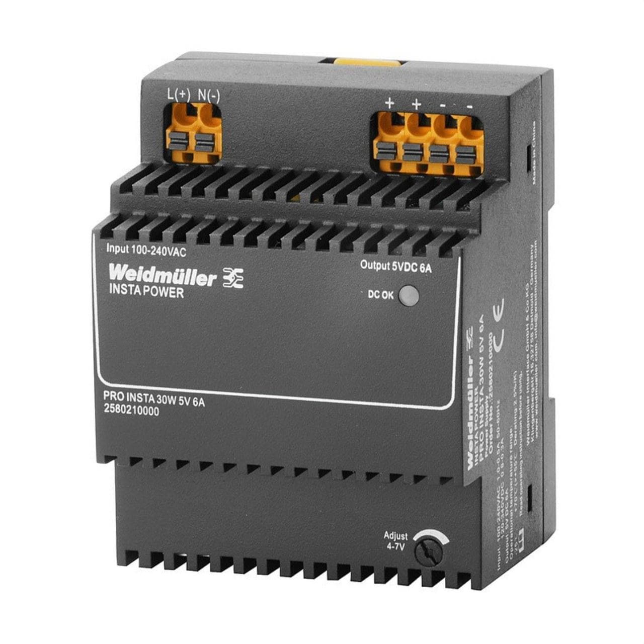 WEIDMULLER - Fuente alimentación Ecoline Power PRO INSTA 30W 5V 6A