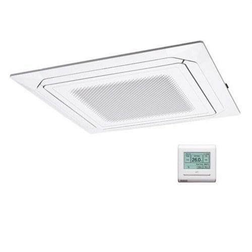 FUJITSU - Plafón blanco + mando UTG-UKYA-W cassette