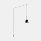 LEDS-C4 - Aplique ATTIC Conic Shape E27 23W negro