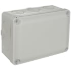 SOLERA - Caja estanca Ybox de conexión 153x110x65mm marca N (Aenor) sin conos, gris.