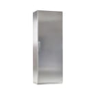 IDE - Armario metálico compacto 2000x1000x500 de puerta opaca única Argenta con placa de montaje IP65 acero inoxidable