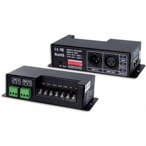 BLUELED - Receptor LTECH LT-830-8A DMX XLR3 3CHx8A CV 5-24VDC