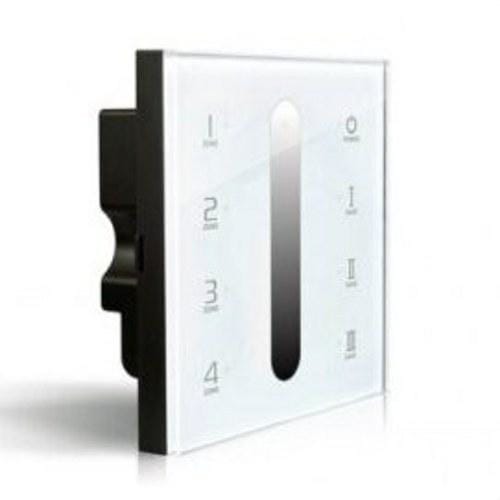 BLUELED - Controlador empotrar LTECH DX5 táctil RF DMX monocanal 4 zonas