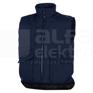 DELTA PLUS - Chaleco multibolsillos de poliéster/algodón talla 3XL azul marino