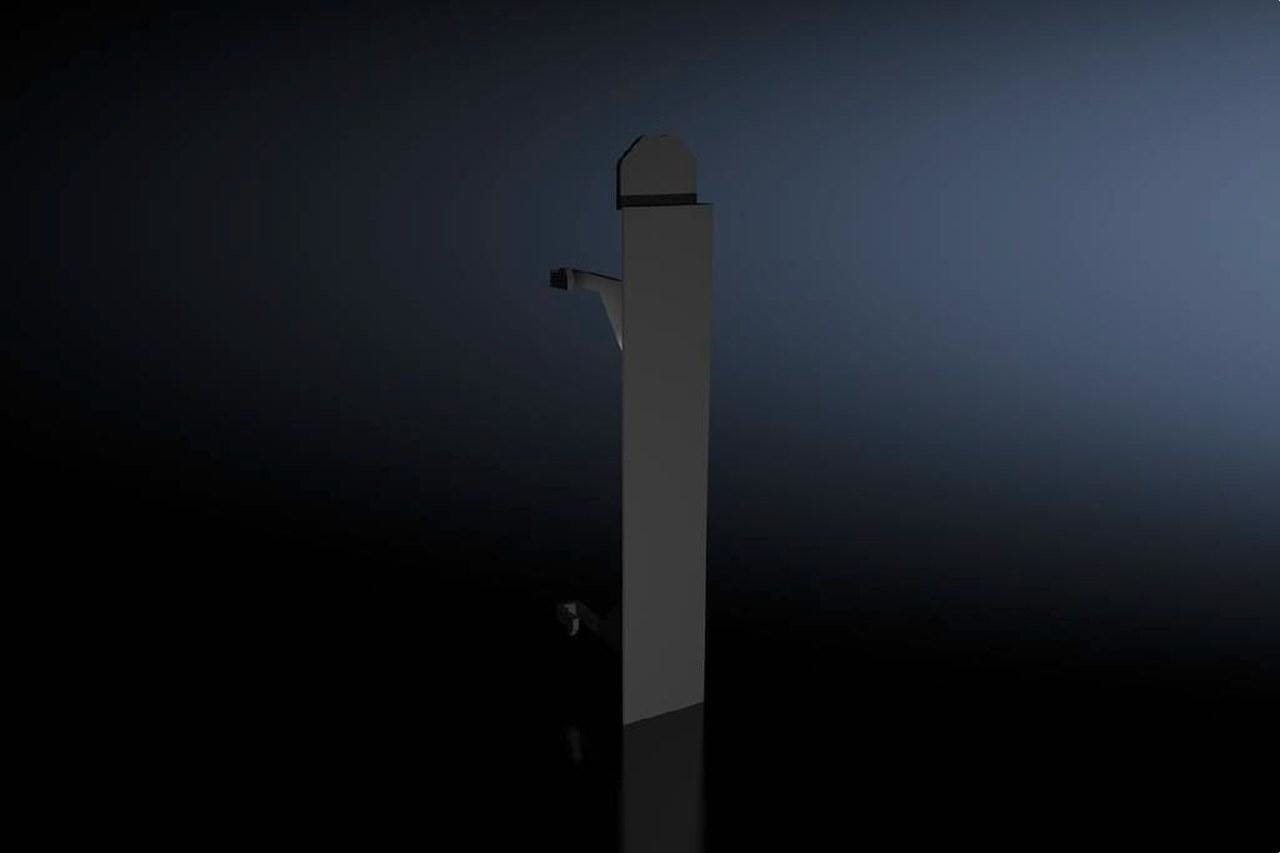 RITTAL - Cubierta de ensamblaje para sistema de zócalo VX 200mm (10P)