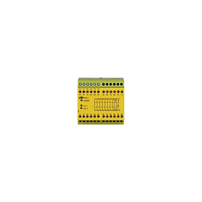 PILZ - PZE 9 230-240VAC 8N/O 1N/C