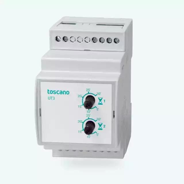 TOSCANO - Módulo control temporizado para 2 botones piezoresistivos 230V AC