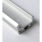 NEXIA - Perfil de aluminio de baja altura gris 200cm