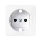 SIMON - Base de enchufe SIMON 82 schuko con embornamiento tornillo+tapa 16A blanco