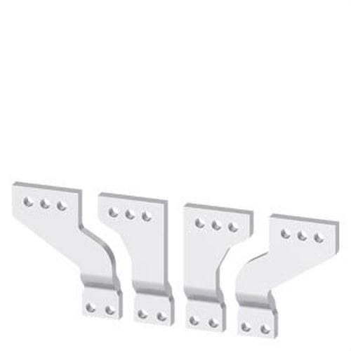 SIEMENS - Barra de conexión frontal ensanchadas, 4 piezas adaptador para terminales frontales para versión de interruptor fijo accesorio solo válido p