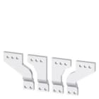 SIEMENS - Barra de conexión frontal ensanchadas, 4 piezas adaptador para terminales frontales para versión de interruptor fijo accesorio solo válido p