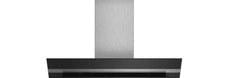 SIEMENS-LB - Campana de pared inclinada iQ300 LC87KHM60 80cm en cristal negro clase energética B