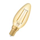 LEDVANCE - VINTAGE 1906 LED CL B  FIL GOLD 13 NON-DIM  1,4W/825 E14 120 LM 15000 H