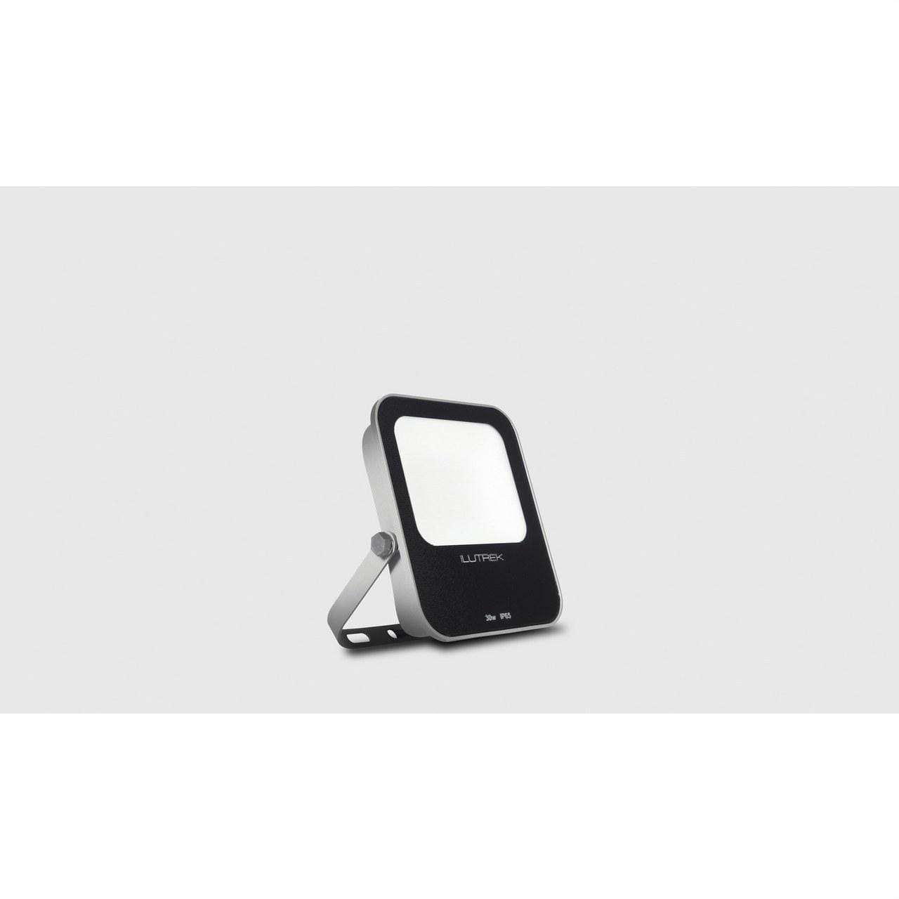 ILUTREK - Proyector Luzzi gris 30W IP65
