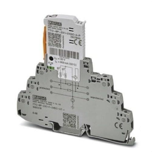 PHOENIX CONTACT - Dispositivo de protección contra sobretensiones TTC-6P-2X1-F-24DC-UT-I