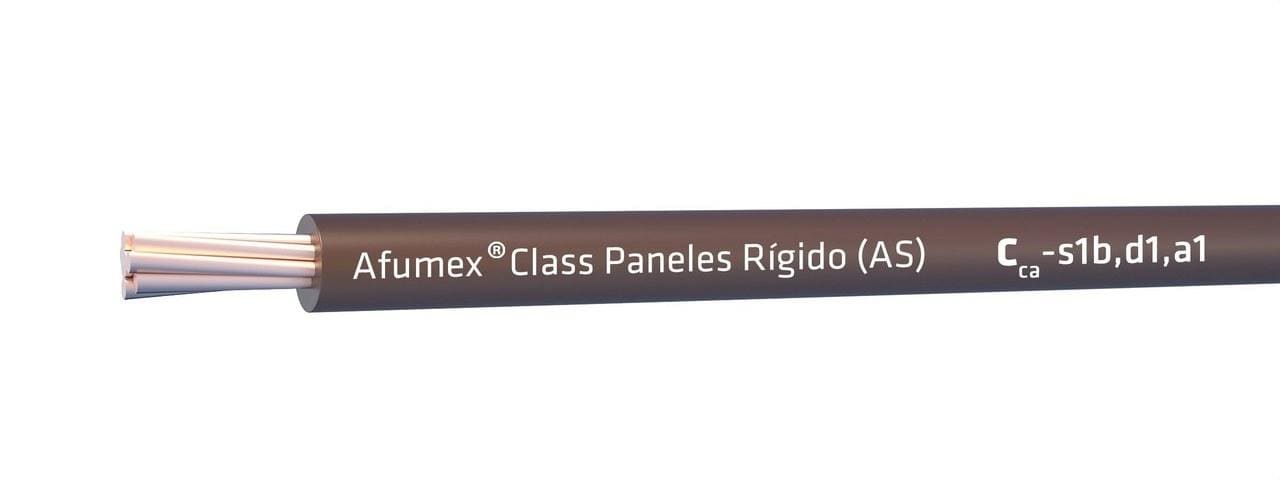 PRYSMIAN - Cable AFUMEX Class PANELES Rígido 750 V (AS) H07Z1-R (AS) Cca-s1b,d1,a1 1x16 (NEGRO) ROLLO 100m