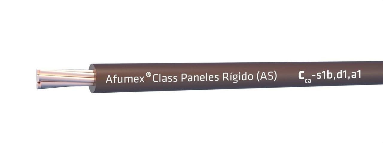 PRYSMIAN - Cable AFUMEX Class PANELES Rígido 750 V (AS) H07Z1-R (AS) Cca-s1b,d1,a1 1x16 (GRIS) ROLLO 100m
