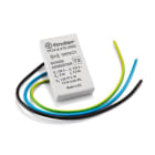 FINDER - Protector contra sobretensiones SERIE 7P Tipo 3, 1 varistor + 1 descargador de chispa, 275V AC, señalización acústica, 3kA