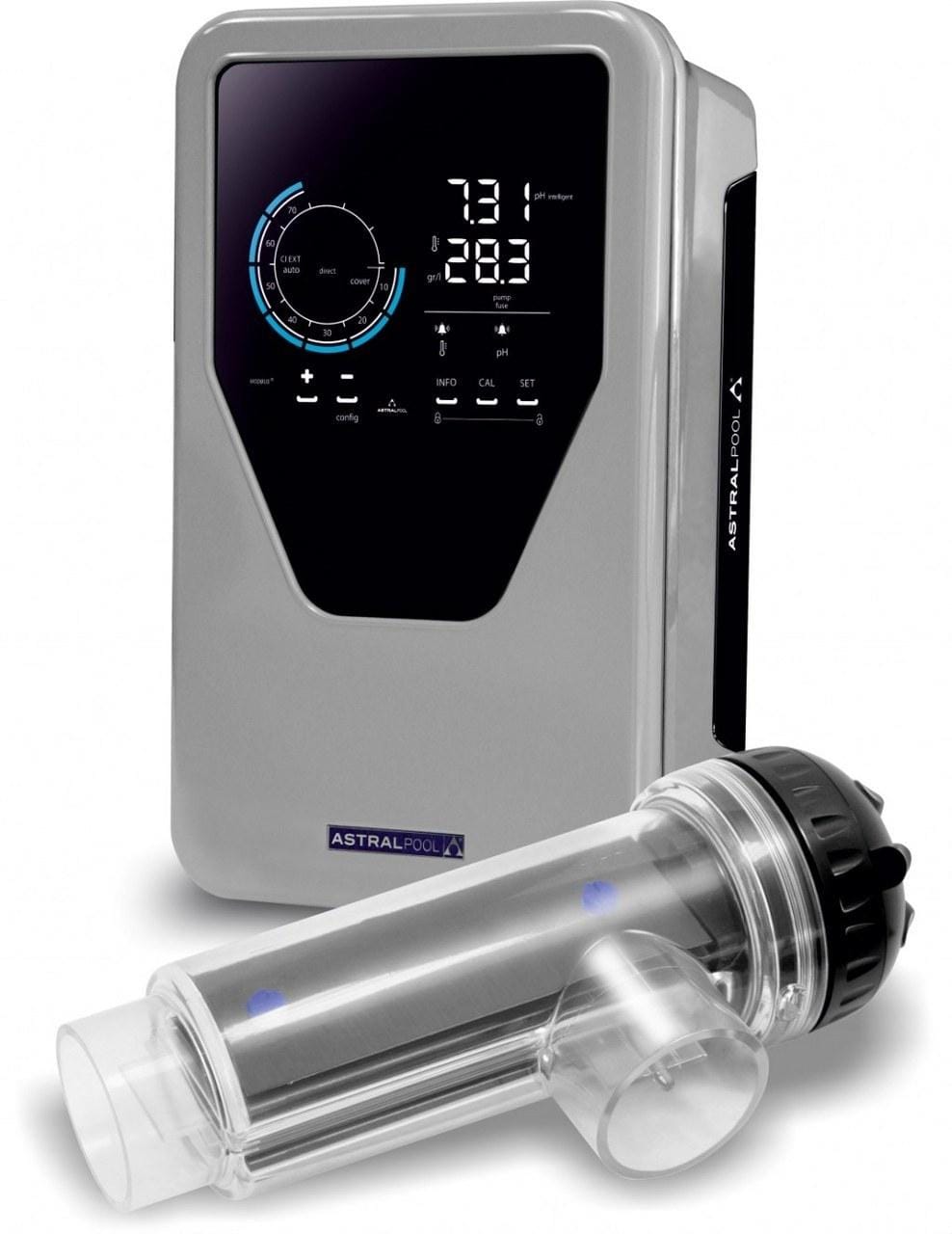 ASTRALPOOL - Equipo electrólisis Smart Next pH 10g/h 60 m3