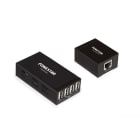 FONESTAR - Extensión USB por cable Cat 5e / 6