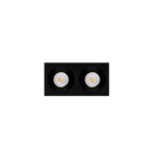 NEXIA - Downlight INOX_S 6W 3000K 930 40º 2x760lm negro