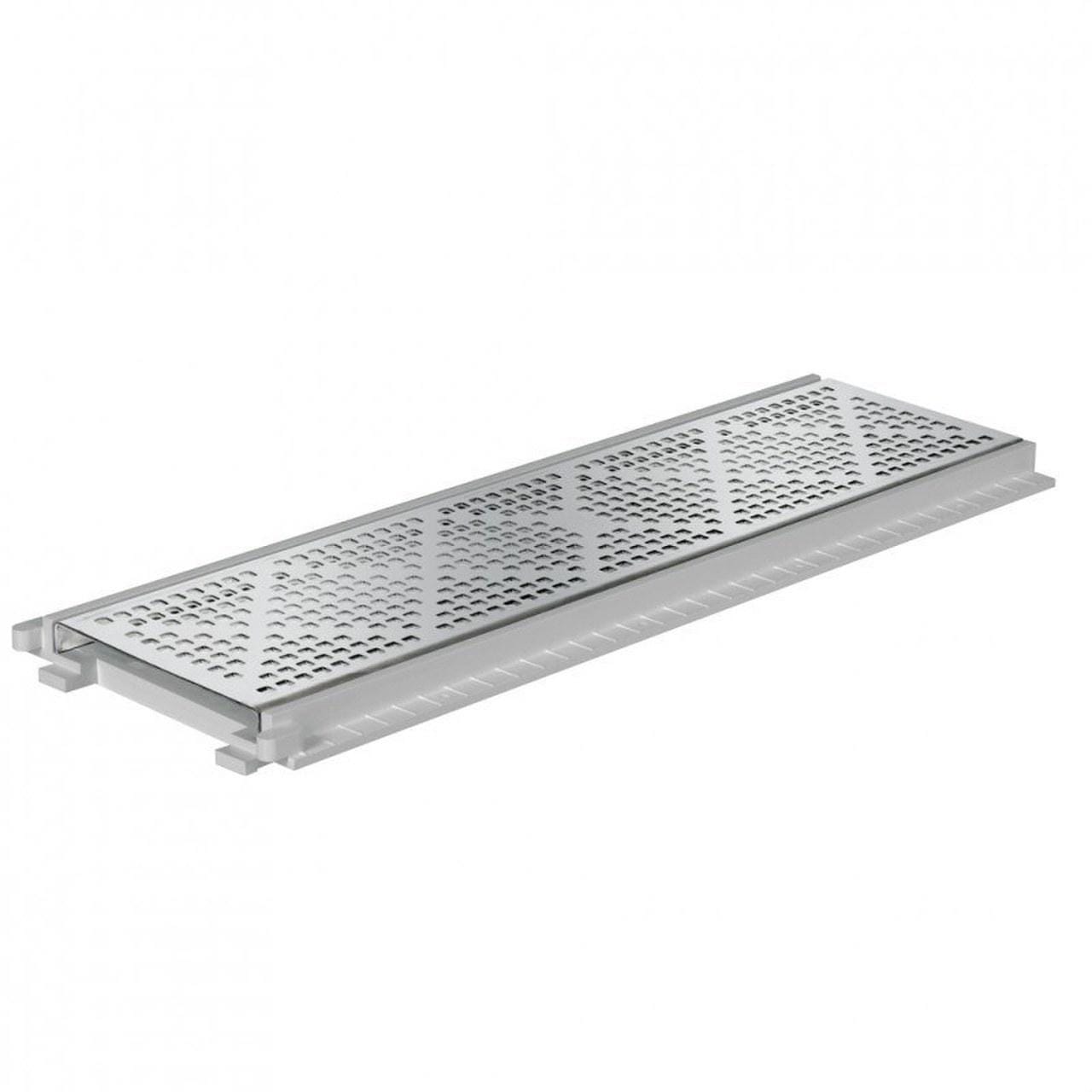 ALIAXIS - Rejilla con cerco PVC 500x130x25 inoxidable