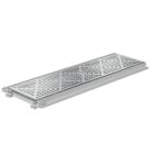 ALIAXIS - Rejilla con cerco PVC 500x130x25 inoxidable