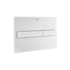 ROCA - Placa de accionamiento PL7 Dual negro mate