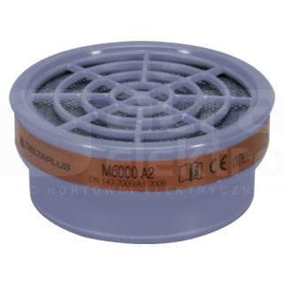 DELTA PLUS - Kit 2 filtros A2 para JUPITER-M6200-6400 gris