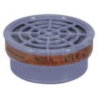 DELTA PLUS - Kit 2 filtros A2 para JUPITER-M6200-6400 gris